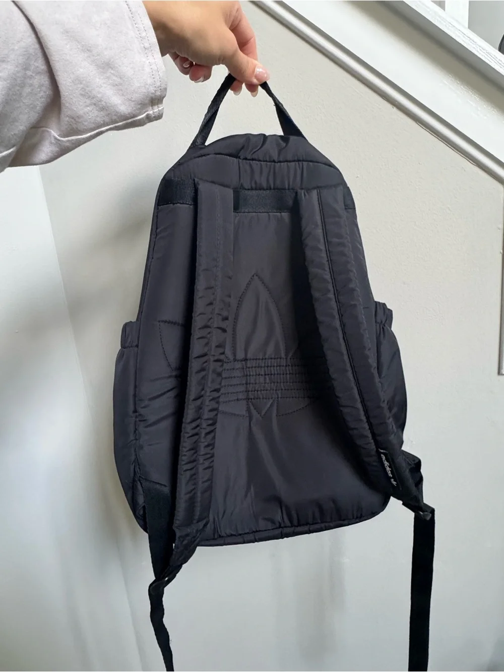 adidas Black Quilted Backpack - Picture 2 of 4
